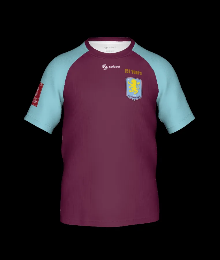 Aston Villa shirt custom personalisatie met naam en nummer